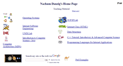 Desktop Screenshot of danzig.jct.ac.il