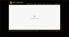 Desktop Screenshot of jct.co.in